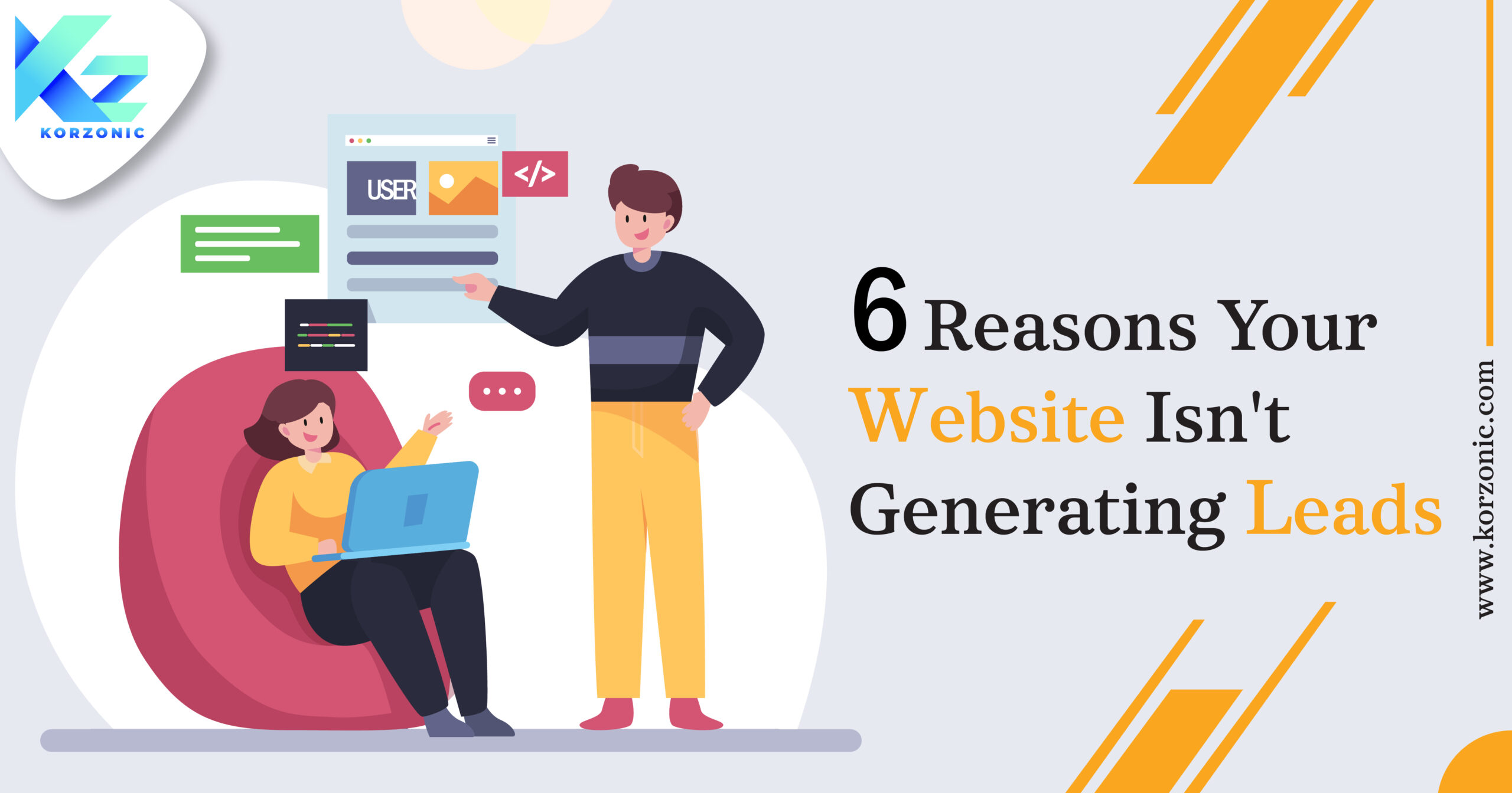 Reasons Your Website Isn’t Generating Leads