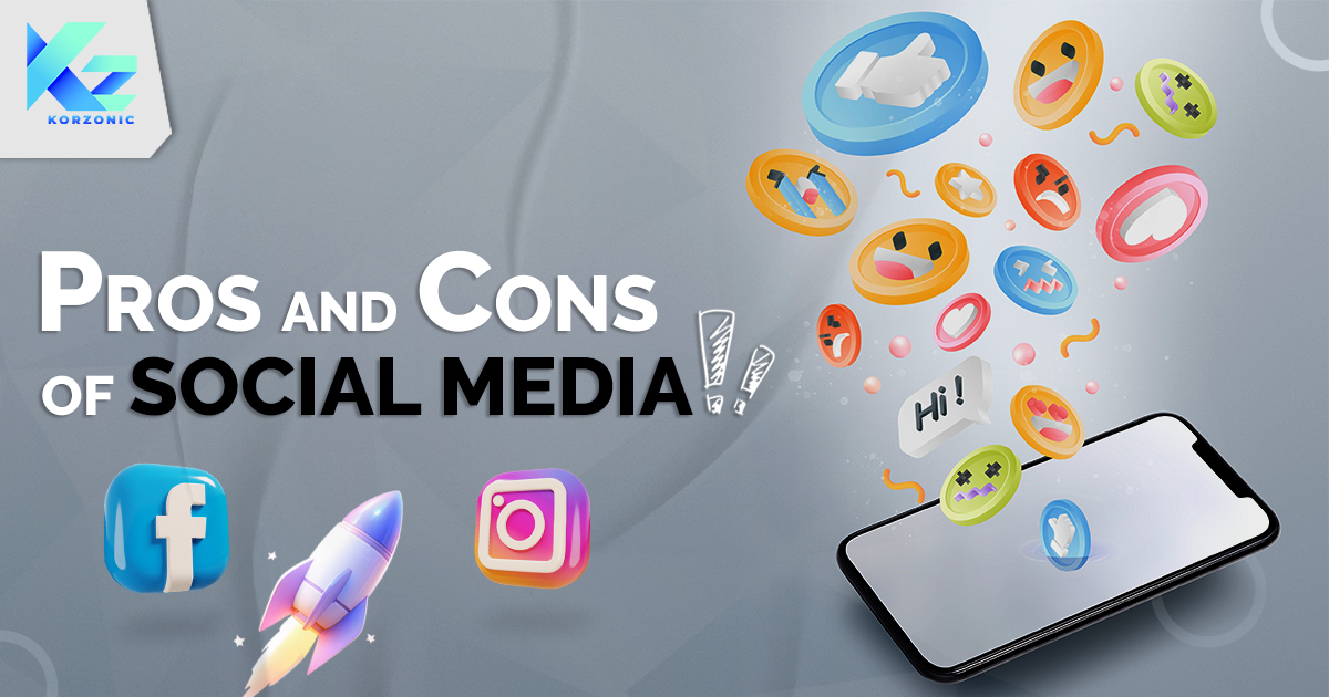 pros and cons of social media in digital marketing